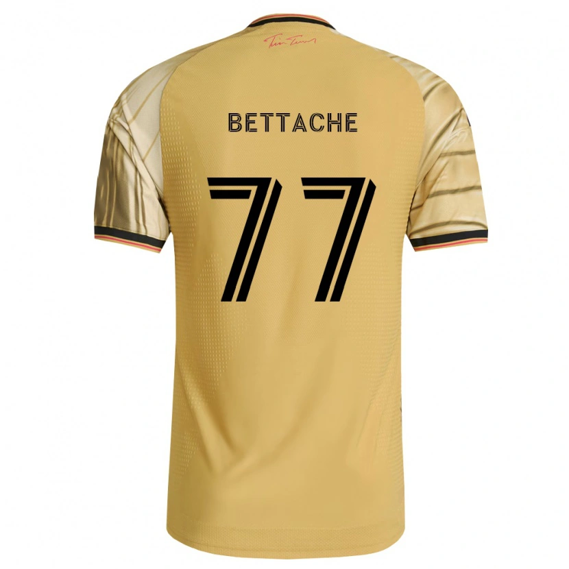 Danxen Damen Faysal Bettache #77 Braun Gelb Schwarz Auswärtstrikot Trikot 2026/27 T-Shirt