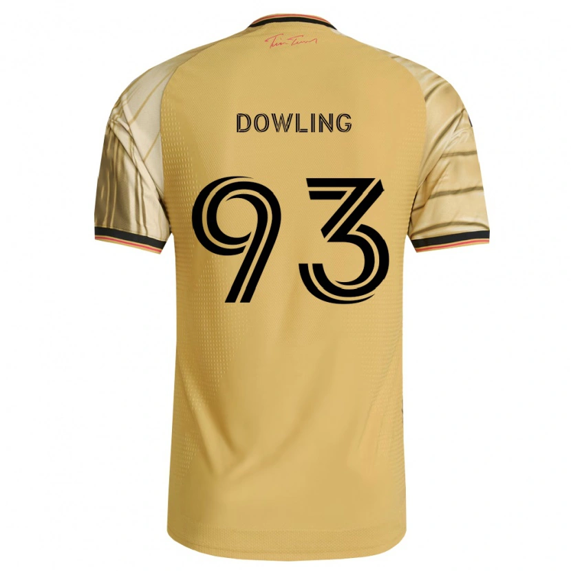 Danxen Damen Drew Dowling #93 Braun Gelb Schwarz Auswärtstrikot Trikot 2026/27 T-Shirt
