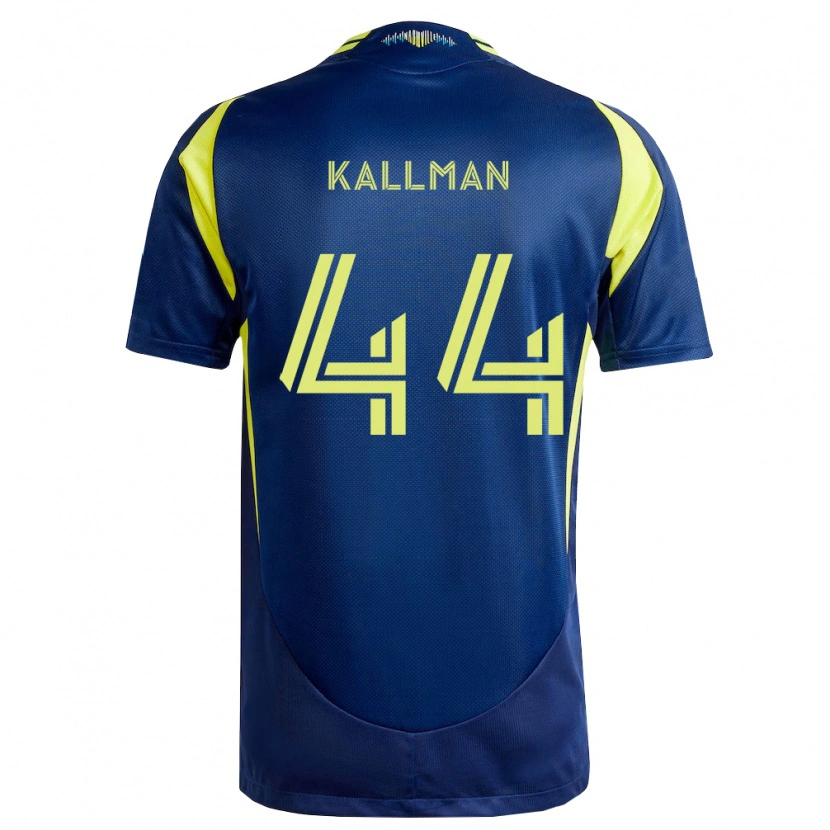 Danxen Damen Brent Kallman #44 Gelb Marineblau Auswärtstrikot Trikot 2026/27 T-Shirt