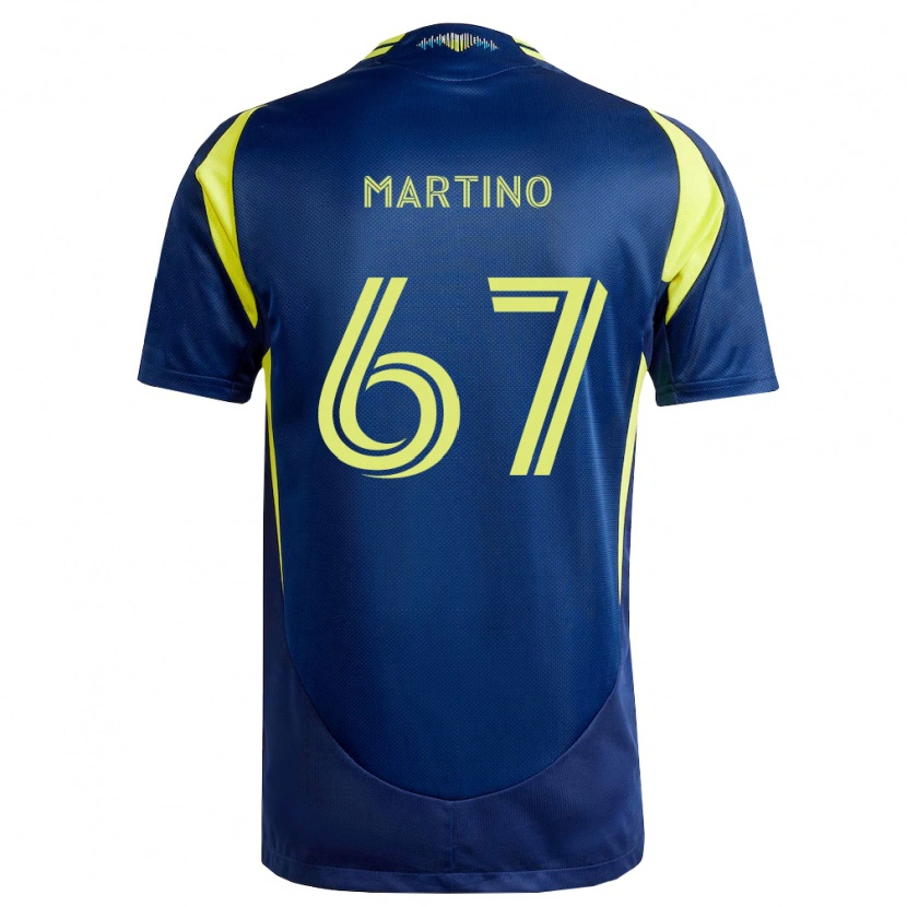 Danxen Damen Ben Martino #67 Gelb Marineblau Auswärtstrikot Trikot 2026/27 T-Shirt