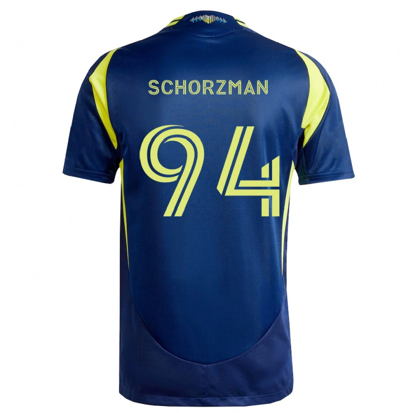 Danxen Damen Eamon Schorzman #94 Gelb Marineblau Auswärtstrikot Trikot 2026/27 T-Shirt