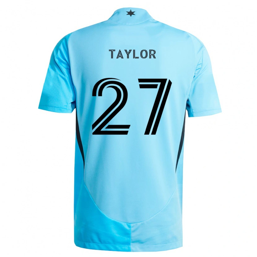 Danxen Damen D.j. Taylor #27 Hellblau Schwarz Auswärtstrikot Trikot 2026/27 T-Shirt