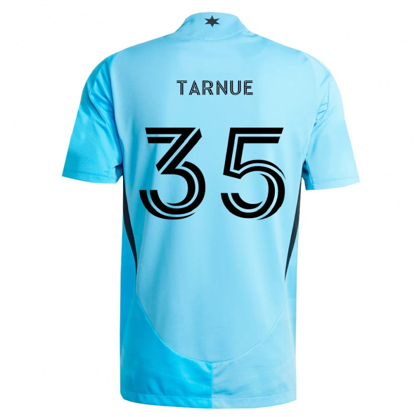 Danxen Damen Philip Tarnue #35 Hellblau Schwarz Auswärtstrikot Trikot 2026/27 T-Shirt