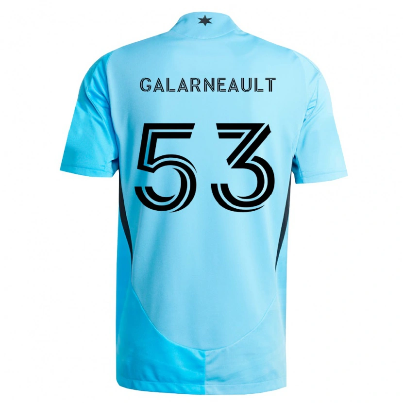 Danxen Damen Benjamin Galarneault #53 Hellblau Schwarz Auswärtstrikot Trikot 2026/27 T-Shirt
