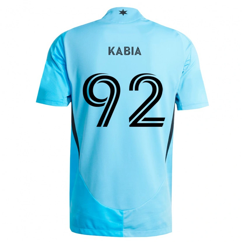 Danxen Damen Alpha Kabia #92 Hellblau Schwarz Auswärtstrikot Trikot 2026/27 T-Shirt