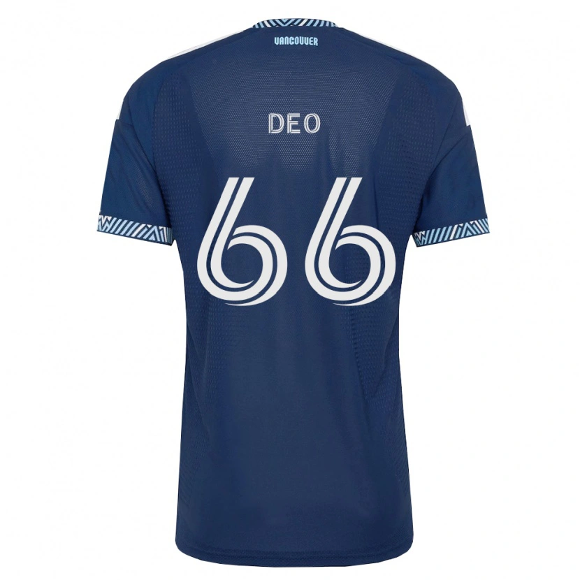 Danxen Damen Sahil Deo #66 Tiefblau Weiß Auswärtstrikot Trikot 2026/27 T-Shirt