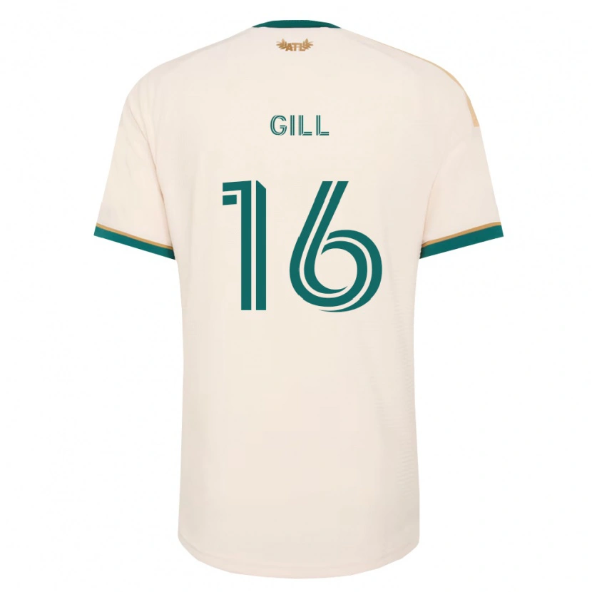 Danxen Damen Adrian Gill #16 Champagner Grün Auswärtstrikot Trikot 2026/27 T-Shirt
