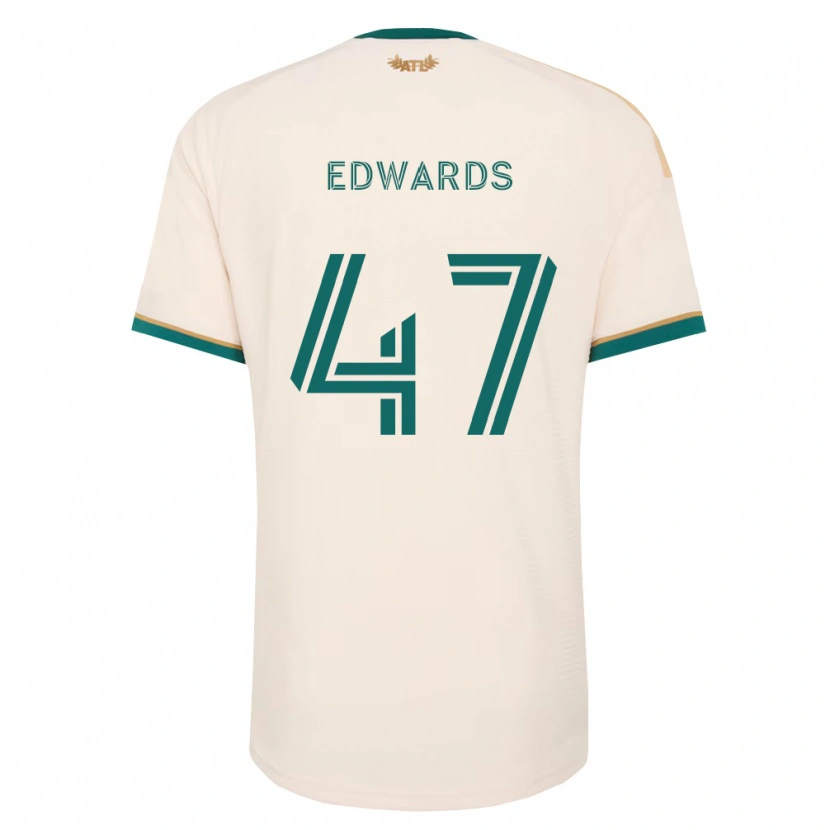 Danxen Damen Matthew Edwards #47 Champagner Grün Auswärtstrikot Trikot 2026/27 T-Shirt