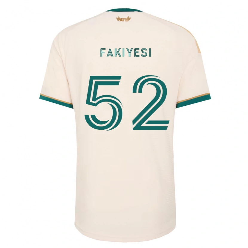 Danxen Damen Seyi Fakiyesi #52 Champagner Grün Auswärtstrikot Trikot 2026/27 T-Shirt