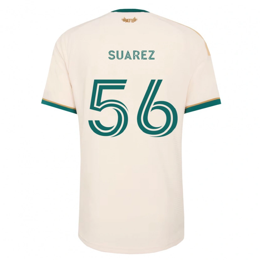 Danxen Damen Ignacio Suarez #56 Champagner Grün Auswärtstrikot Trikot 2026/27 T-Shirt