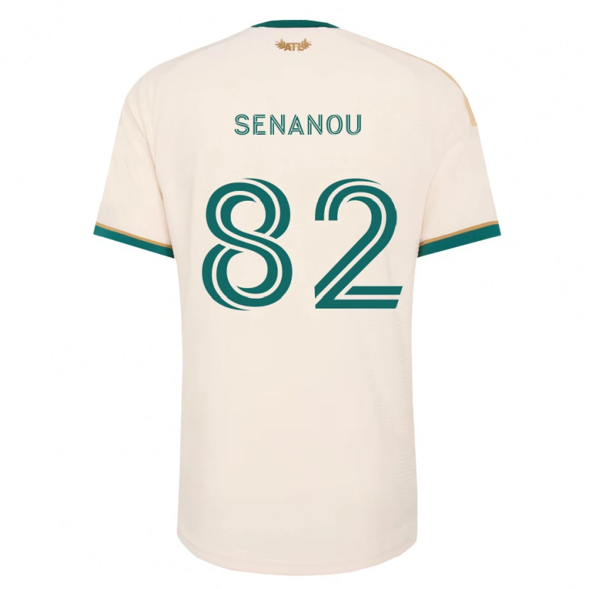 Danxen Damen Matthew Senanou #82 Champagner Grün Auswärtstrikot Trikot 2026/27 T-Shirt