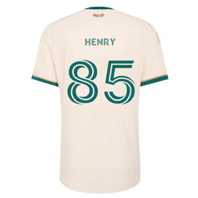 Danxen Damen Amir Henry #85 Champagner Grün Auswärtstrikot Trikot 2026/27 T-Shirt