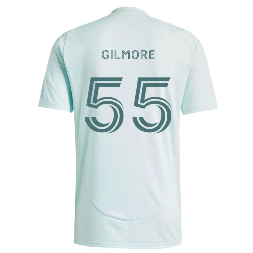 Danxen Damen Grant Gilmore #55 Weiß Hellgrün Auswärtstrikot Trikot 2026/27 T-Shirt