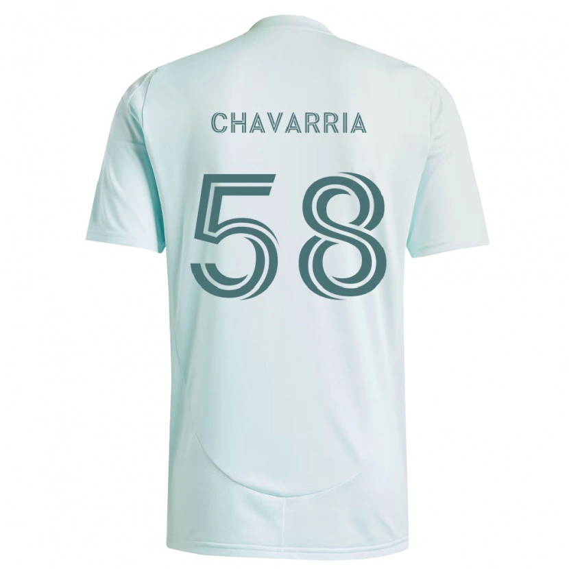 Danxen Damen Keith Chavarria #58 Weiß Hellgrün Auswärtstrikot Trikot 2026/27 T-Shirt