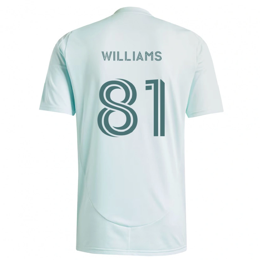 Danxen Damen Dash Williams #81 Weiß Hellgrün Auswärtstrikot Trikot 2026/27 T-Shirt