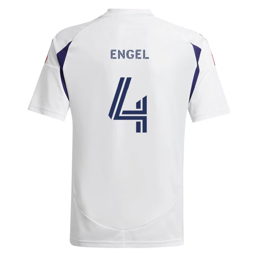 Danxen Damen Lukas Engel #4 Königsblau Rot Braun Auswärtstrikot Trikot 2026/27 T-Shirt