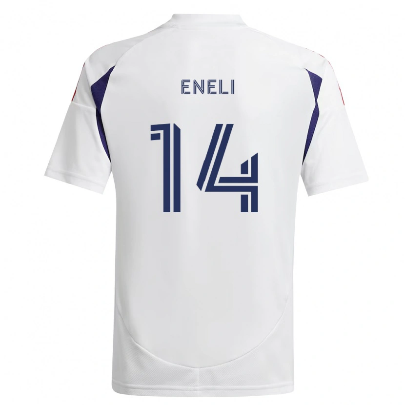 Danxen Damen Emeka Eneli #14 Königsblau Rot Braun Auswärtstrikot Trikot 2026/27 T-Shirt