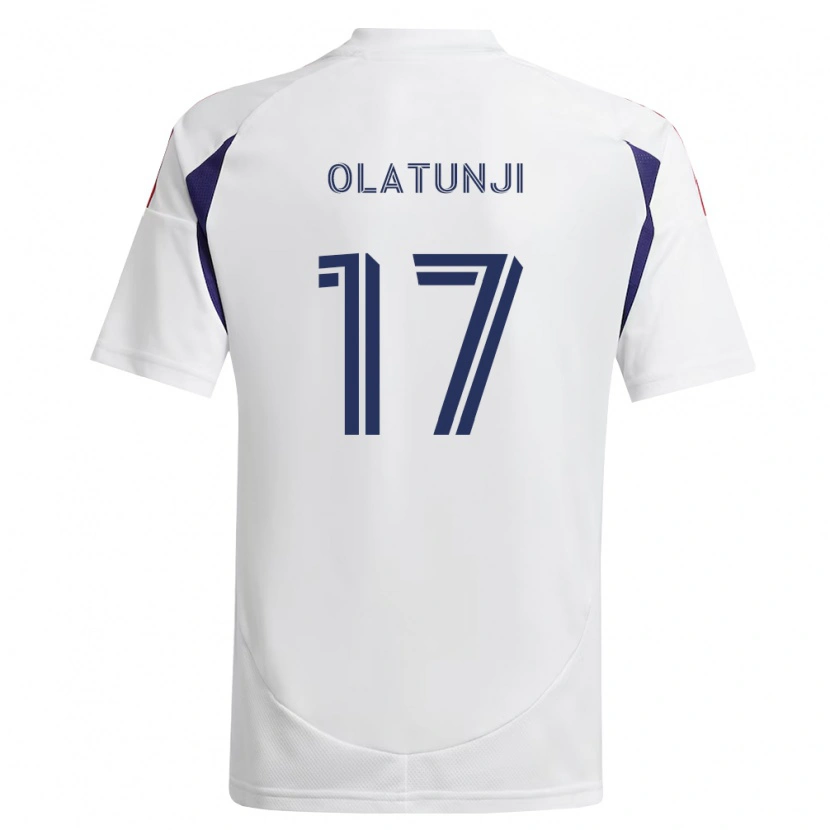Danxen Damen Victor Olatunji #17 Königsblau Rot Braun Auswärtstrikot Trikot 2026/27 T-Shirt