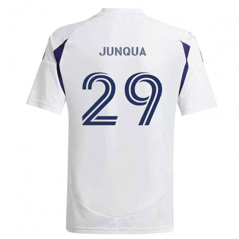Danxen Damen Sam Junqua #29 Königsblau Rot Braun Auswärtstrikot Trikot 2026/27 T-Shirt