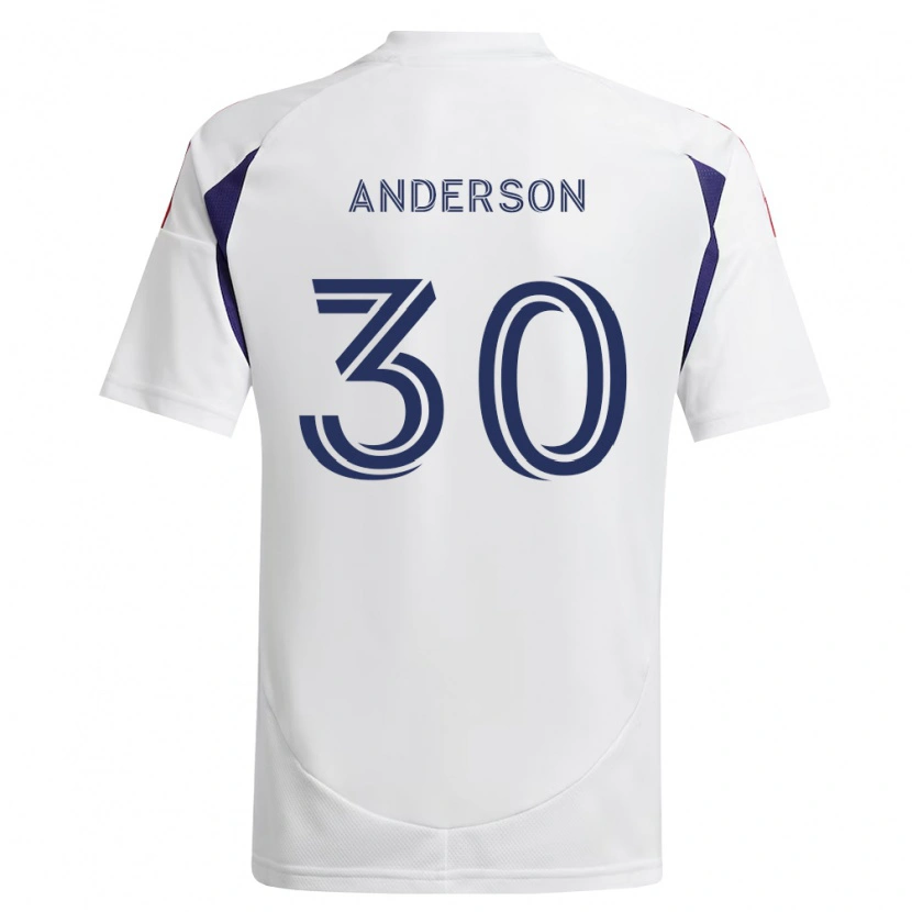 Danxen Damen Owen Anderson #30 Königsblau Rot Braun Auswärtstrikot Trikot 2026/27 T-Shirt
