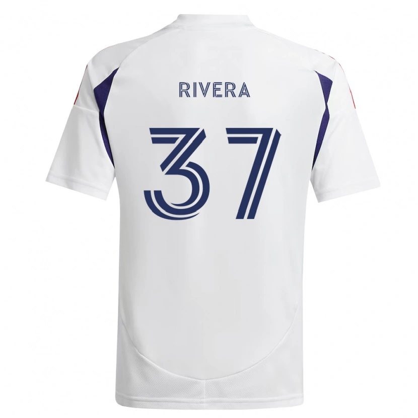 Danxen Damen Luis Rivera #37 Königsblau Rot Braun Auswärtstrikot Trikot 2026/27 T-Shirt