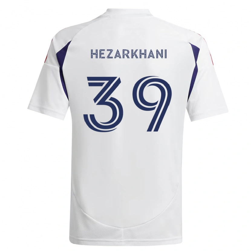 Danxen Damen Aiden Hezarkhani #39 Königsblau Rot Braun Auswärtstrikot Trikot 2026/27 T-Shirt