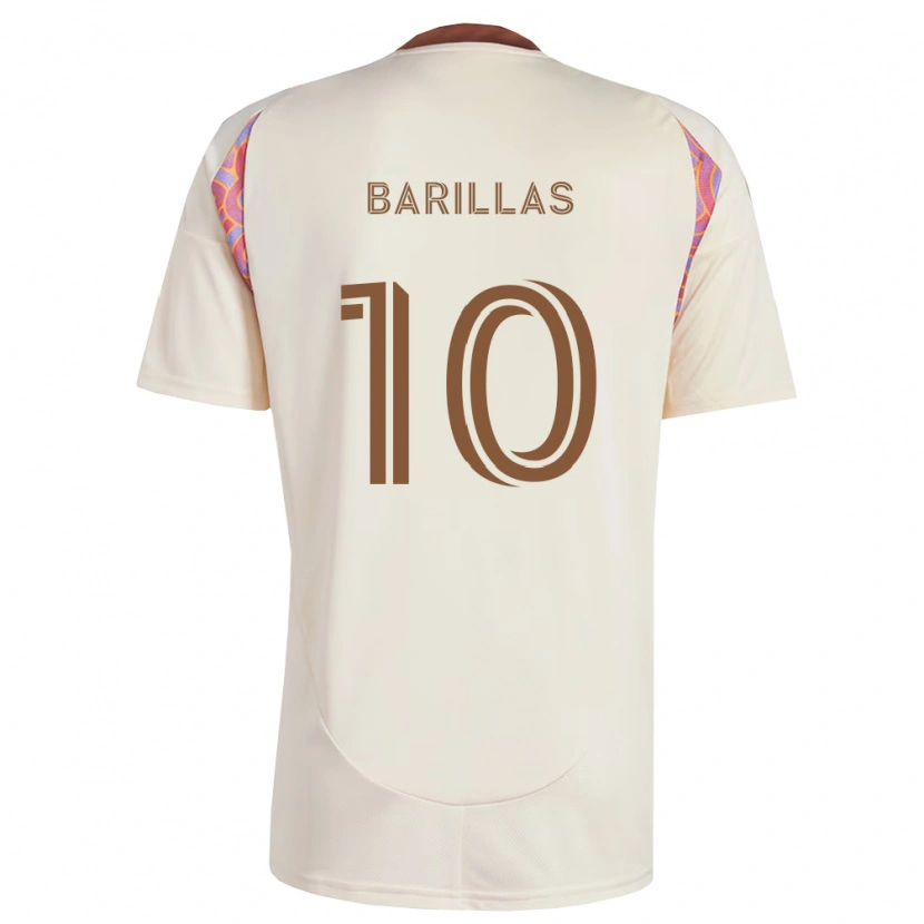 Danxen Damen Mayson Barillas #10 Off-Weiß Pink Auswärtstrikot Trikot 2026/27 T-Shirt