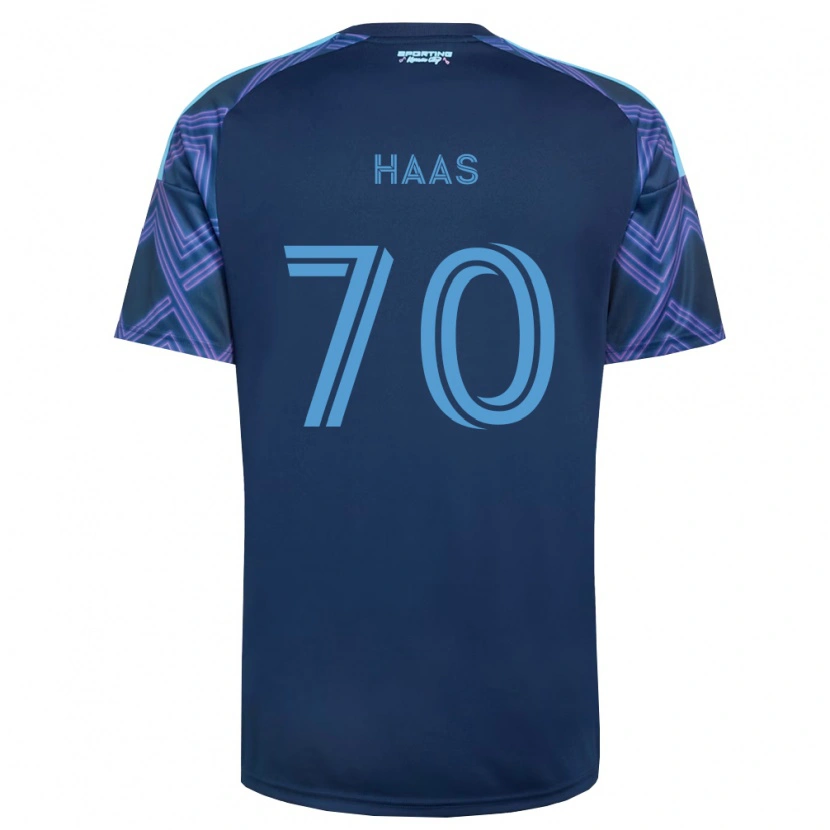 Danxen Damen Ty Haas #70 Königsblau Violett Auswärtstrikot Trikot 2026/27 T-Shirt