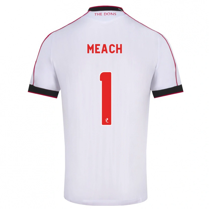 Danxen Damen Aaliyah-Jay Meach #1 Schwarz Rot Weiß Auswärtstrikot Trikot 2026/27 T-Shirt