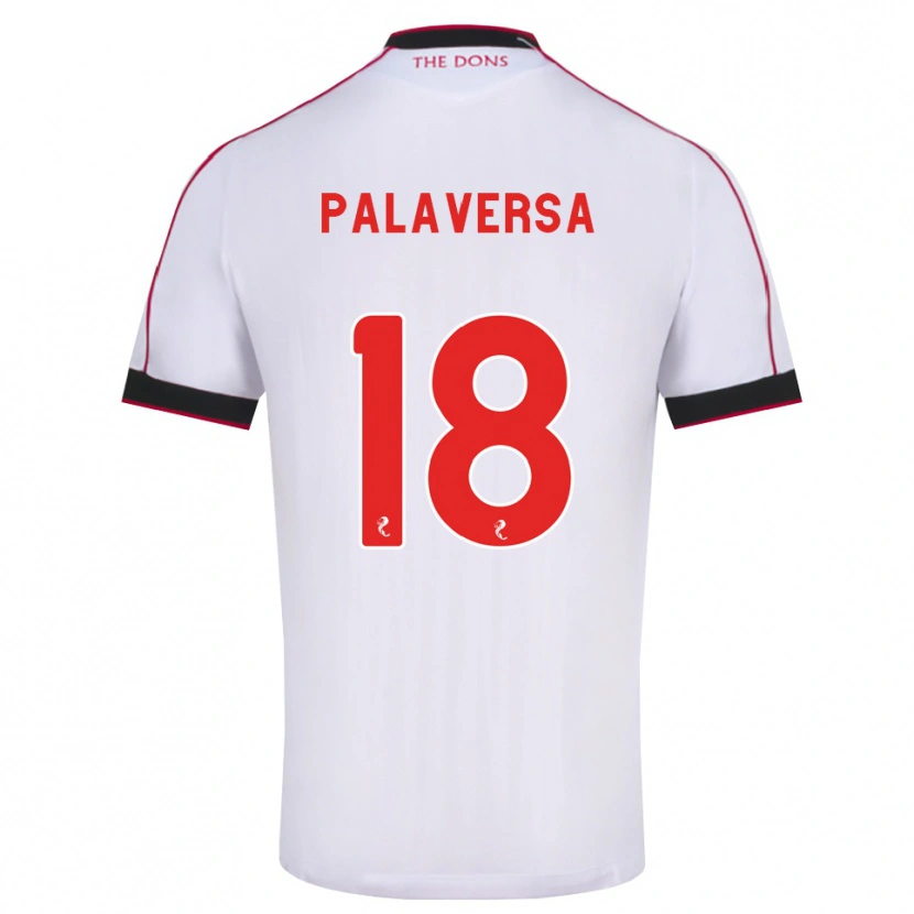 Danxen Damen Ante Palaversa #18 Schwarz Rot Weiß Auswärtstrikot Trikot 2026/27 T-Shirt