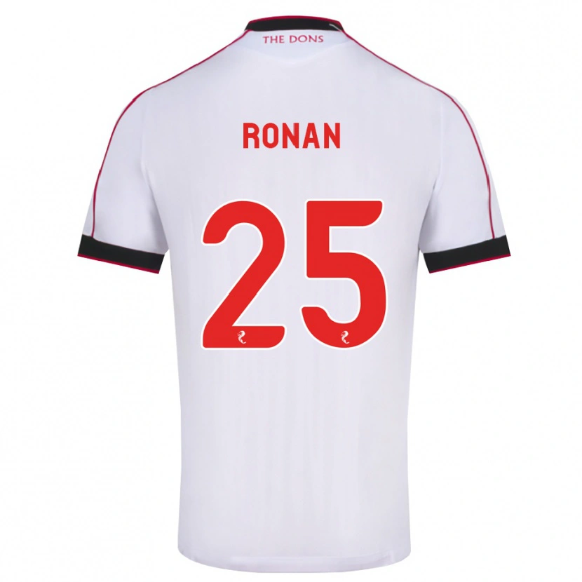 Danxen Damen Connor Ronan #25 Schwarz Rot Weiß Auswärtstrikot Trikot 2026/27 T-Shirt
