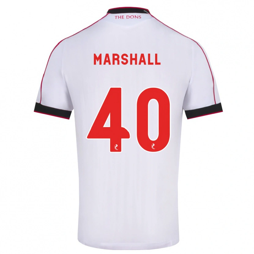 Danxen Damen Findlay Marshall #40 Schwarz Rot Weiß Auswärtstrikot Trikot 2026/27 T-Shirt