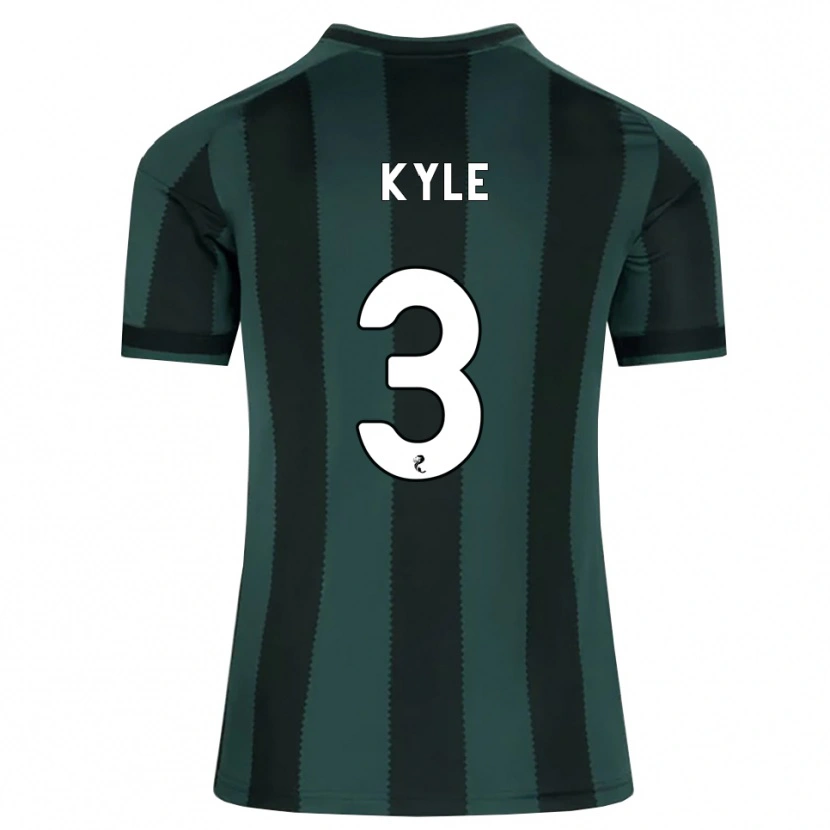 Danxen Damen Andrew Kyle #3 Dunkles Schiefergrau Schwarz Auswärtstrikot Trikot 2026/27 T-Shirt