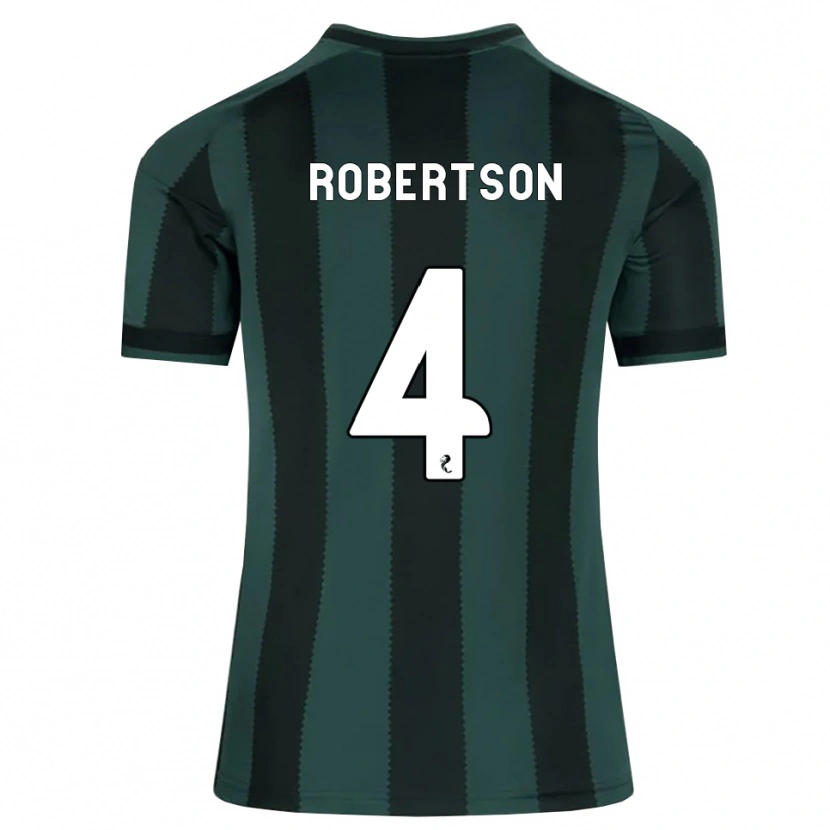 Danxen Damen Lisa Robertson #4 Dunkles Schiefergrau Schwarz Auswärtstrikot Trikot 2026/27 T-Shirt
