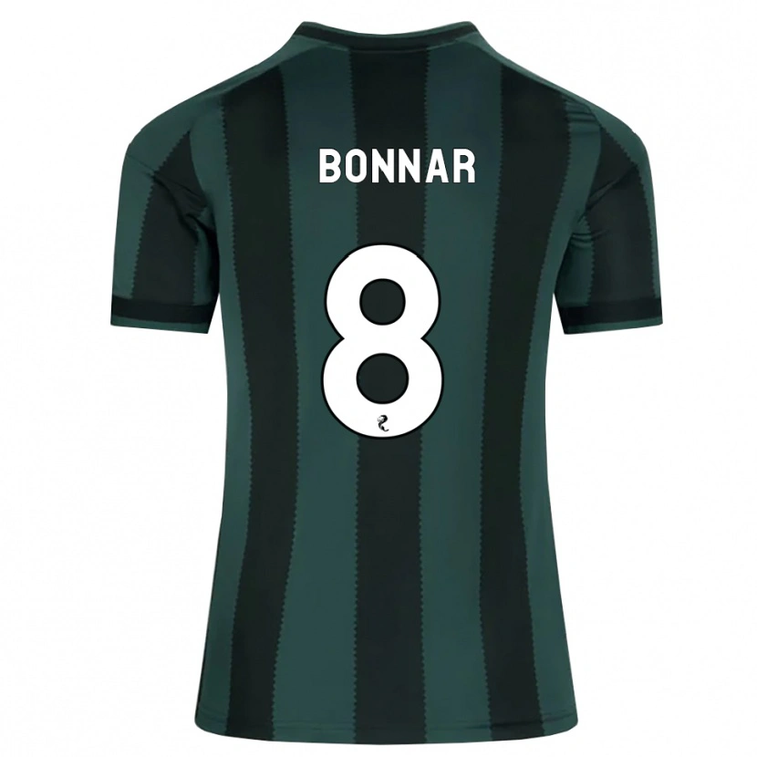 Danxen Damen Jude Bonnar #8 Dunkles Schiefergrau Schwarz Auswärtstrikot Trikot 2026/27 T-Shirt