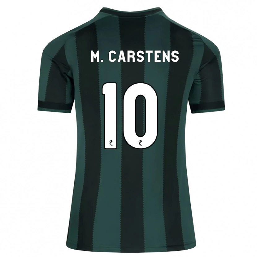 Danxen Damen Mathilde Carstens #10 Dunkles Schiefergrau Schwarz Auswärtstrikot Trikot 2026/27 T-Shirt
