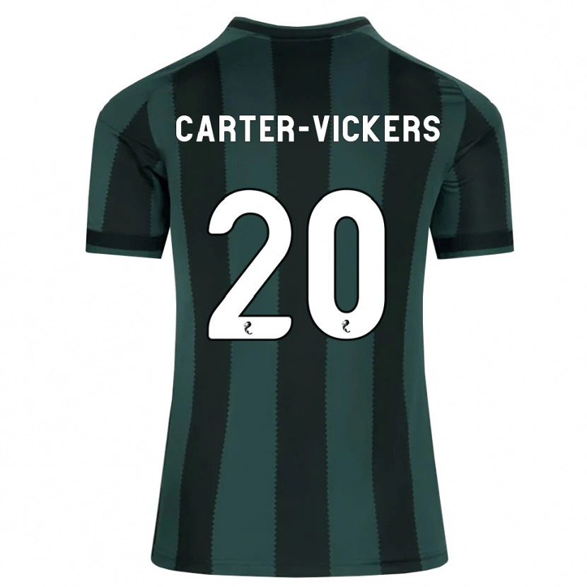 Danxen Damen Cameron Carter-Vickers #20 Dunkles Schiefergrau Schwarz Auswärtstrikot Trikot 2026/27 T-Shirt