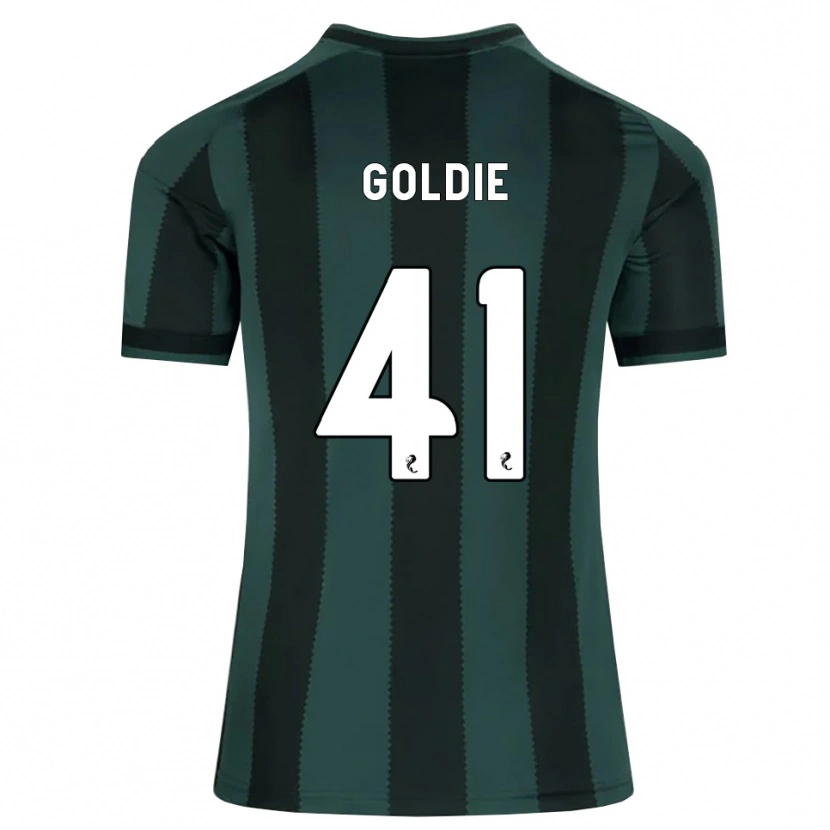 Danxen Damen Clare Goldie #41 Dunkles Schiefergrau Schwarz Auswärtstrikot Trikot 2026/27 T-Shirt