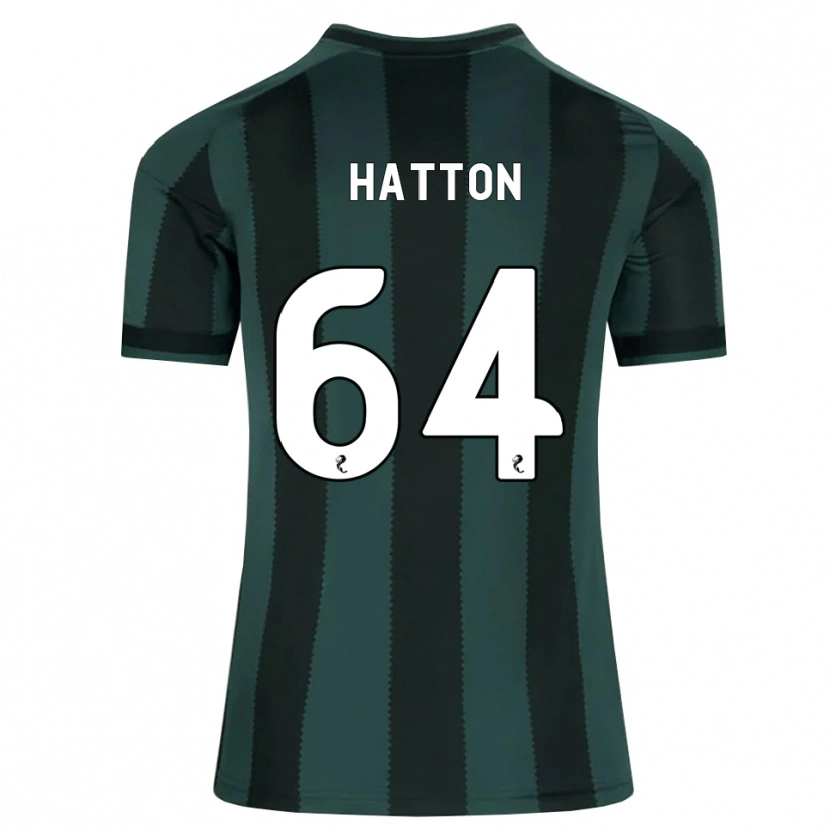 Danxen Damen Thomas Hatton #64 Dunkles Schiefergrau Schwarz Auswärtstrikot Trikot 2026/27 T-Shirt