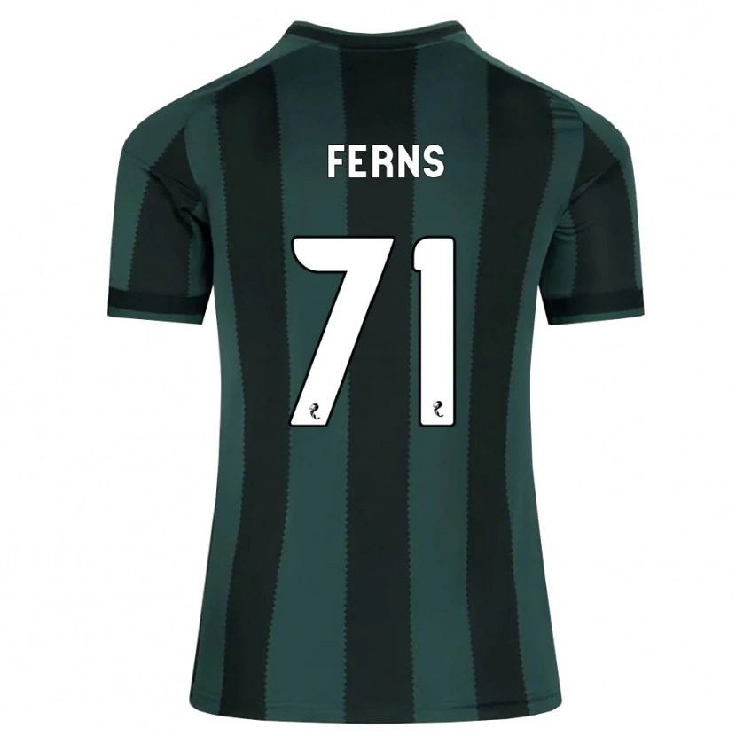 Danxen Damen Abbie Ferns #71 Dunkles Schiefergrau Schwarz Auswärtstrikot Trikot 2026/27 T-Shirt