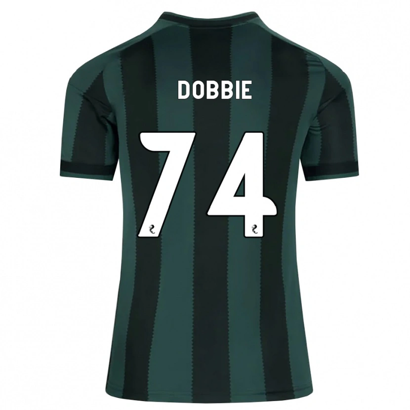 Danxen Damen Lewis Dobbie #74 Dunkles Schiefergrau Schwarz Auswärtstrikot Trikot 2026/27 T-Shirt