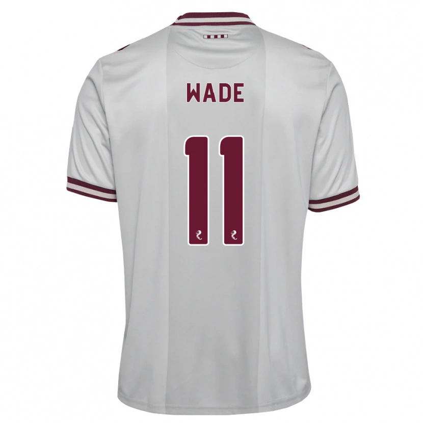 Danxen Damen Lauren Wade #11 Weiß Burgunder Auswärtstrikot Trikot 2026/27 T-Shirt