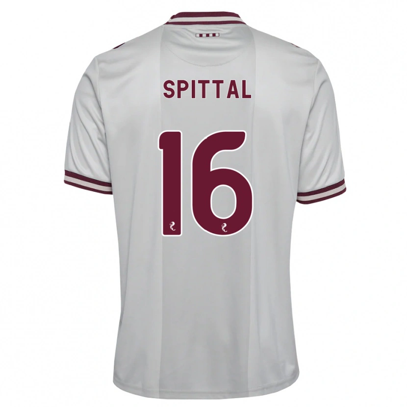 Danxen Damen Blair Spittal #16 Weiß Burgunder Auswärtstrikot Trikot 2026/27 T-Shirt
