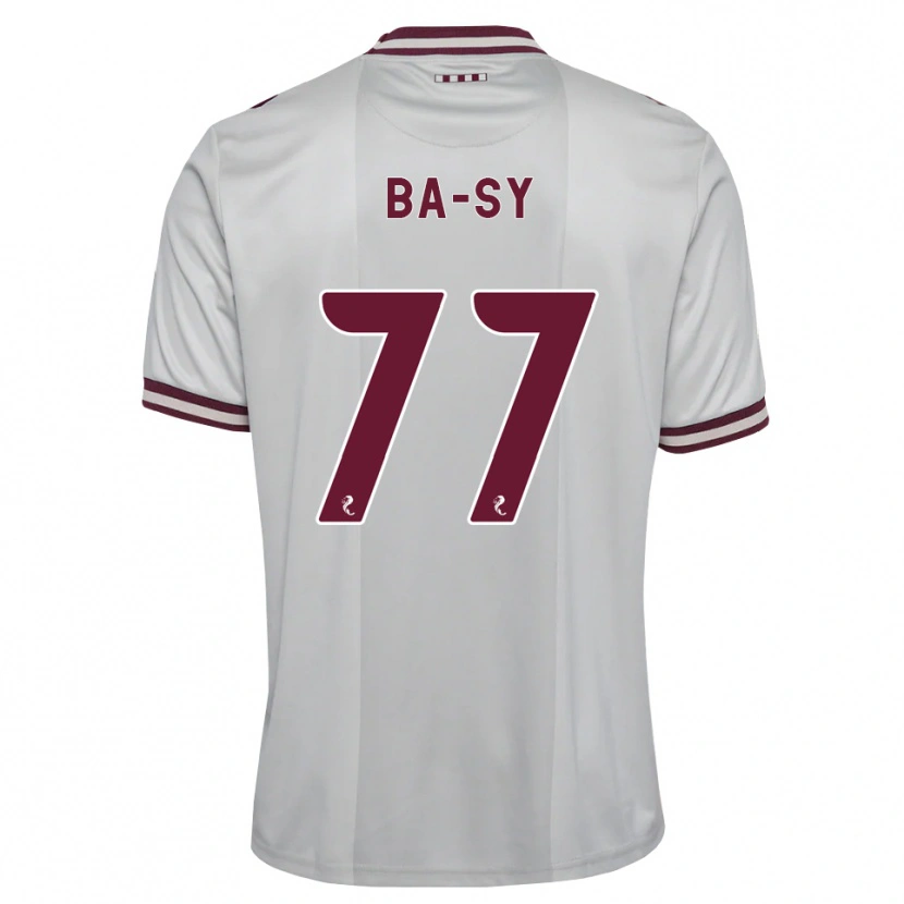 Danxen Damen Amadou Ba-Sy #77 Weiß Burgunder Auswärtstrikot Trikot 2026/27 T-Shirt
