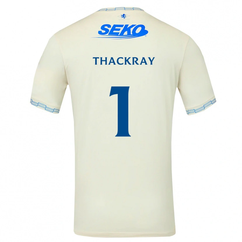Danxen Damen Greig Thackray #1 Tiefseeblau Weiß Auswärtstrikot Trikot 2026/27 T-Shirt