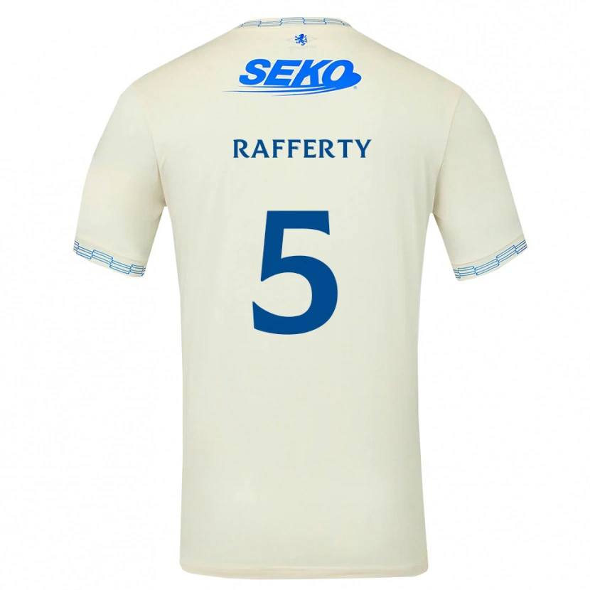 Danxen Damen Laura Rafferty #5 Tiefseeblau Weiß Auswärtstrikot Trikot 2026/27 T-Shirt