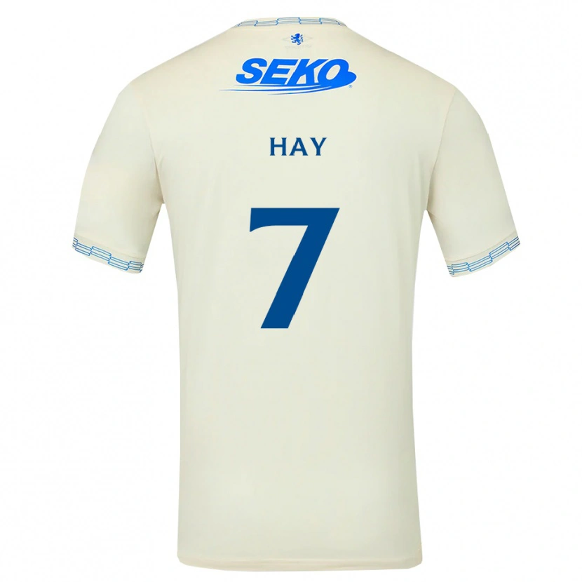 Danxen Damen Brogan Hay #7 Tiefseeblau Weiß Auswärtstrikot Trikot 2026/27 T-Shirt