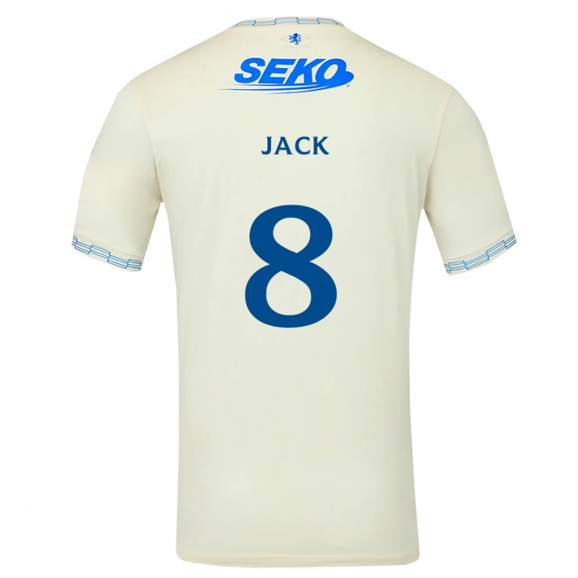 Danxen Damen Ryan Jack #8 Tiefseeblau Weiß Auswärtstrikot Trikot 2026/27 T-Shirt