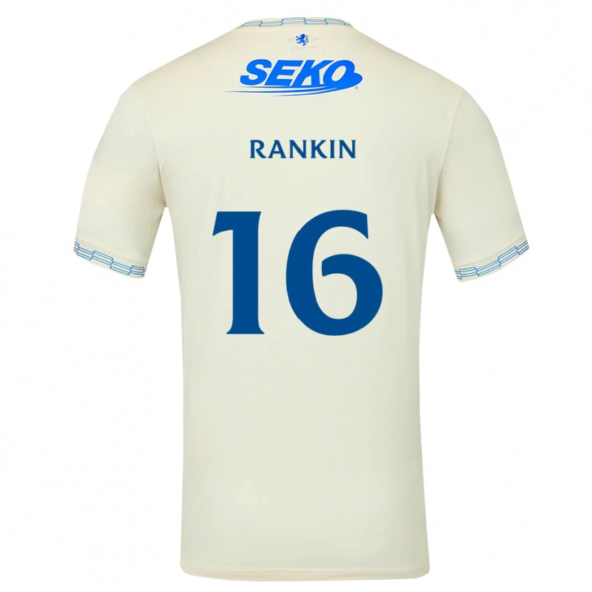 Danxen Damen Luca Rankin #16 Tiefseeblau Weiß Auswärtstrikot Trikot 2026/27 T-Shirt