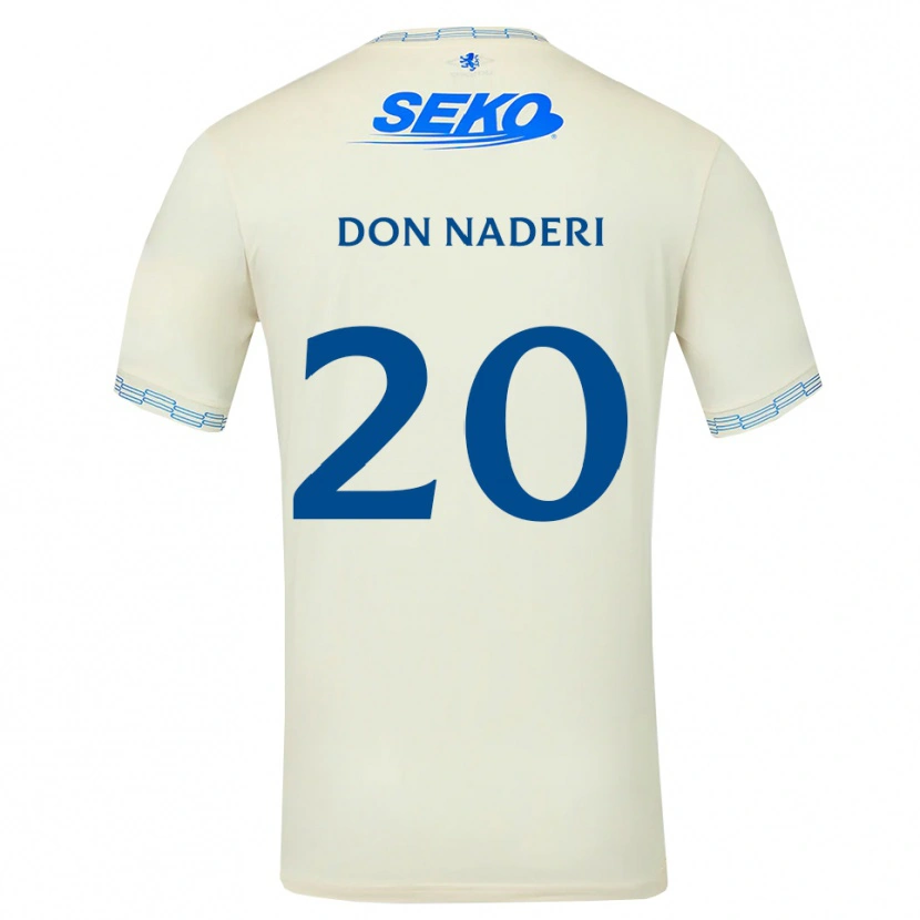 Danxen Damen Ryan Naderi #20 Tiefseeblau Weiß Auswärtstrikot Trikot 2026/27 T-Shirt